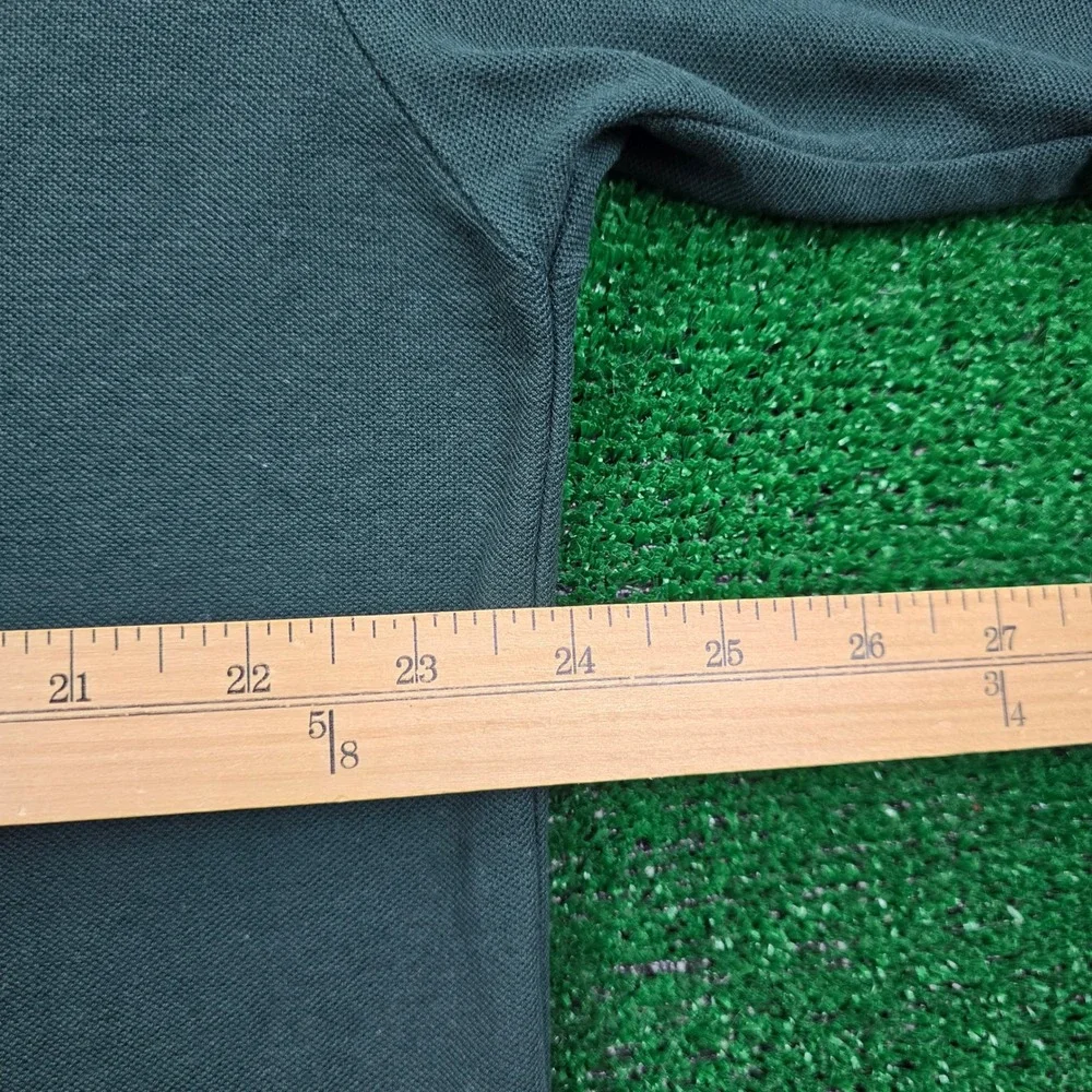 Burger King Polo Shirt Mens XL Green Vintage 90s Employee Uniform Work‎ Wear